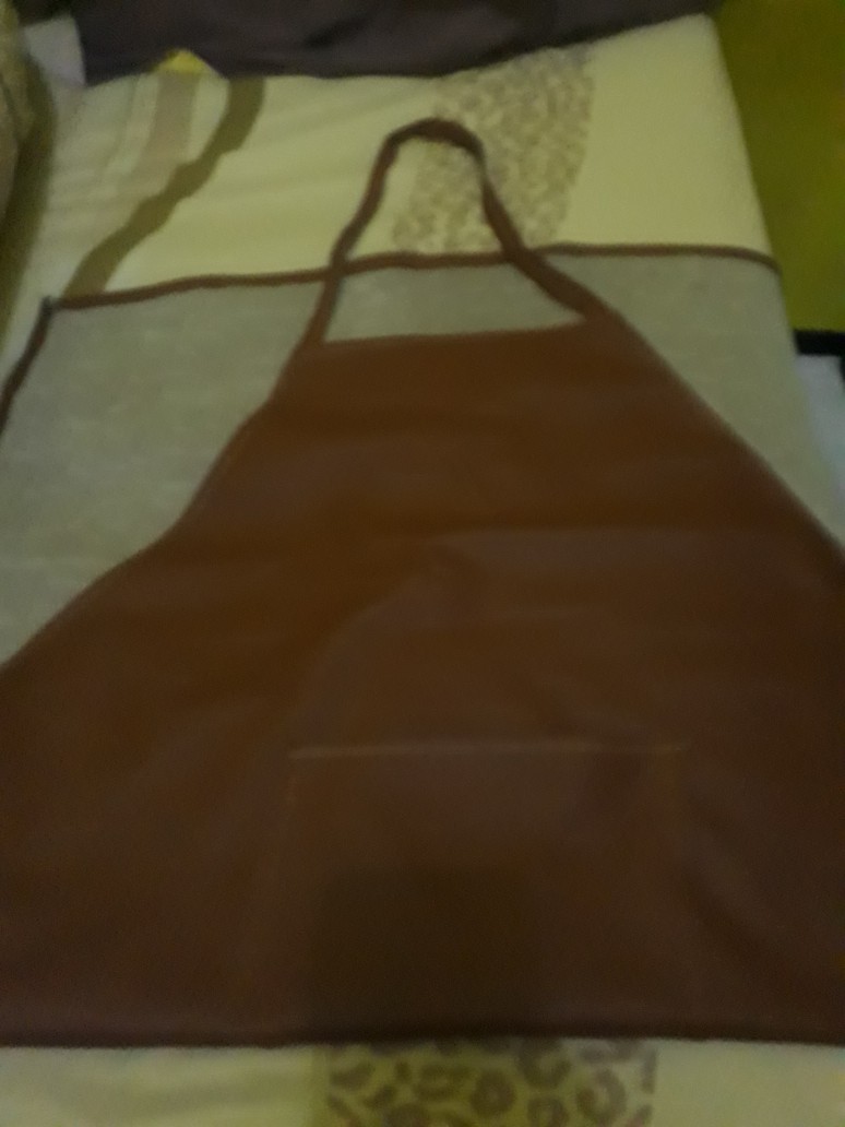 Celemek Anti Air | Apron Celemek Masak Vynil Anti Air Waterproof Anti Minyak Dewasa Murah Ada Saku