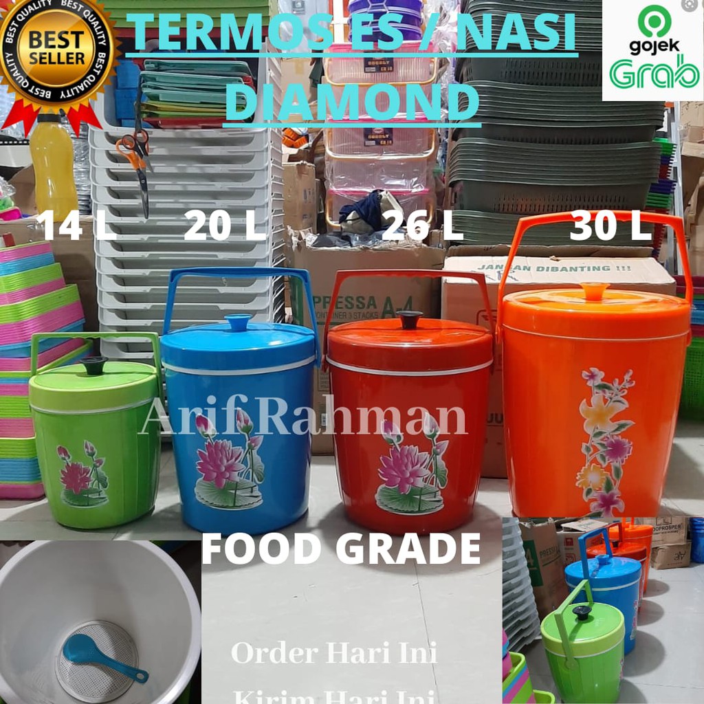 DIAMOND - TERMOS NASI / ES / Thermos Nasi/Es Termos Bucket Rice and Ice 14-20-26-30 Liter