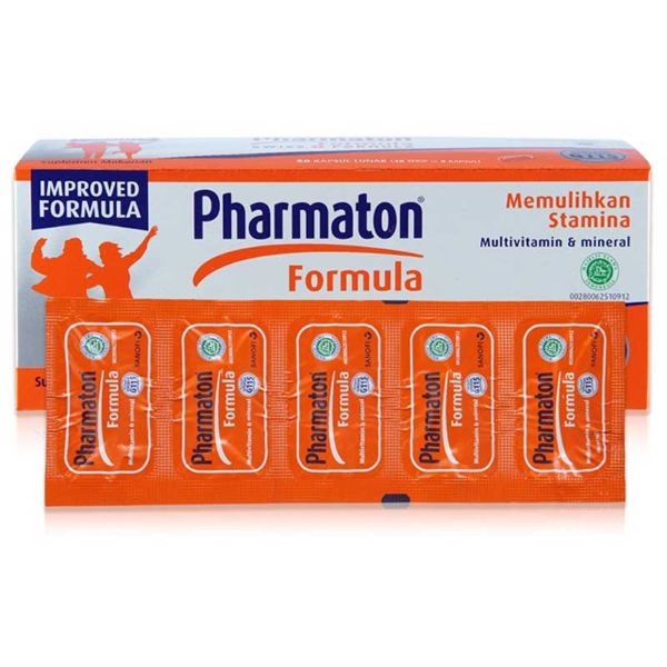 Pharmaton Formula Softcap 1 Strip (Isi 5 Softcap)