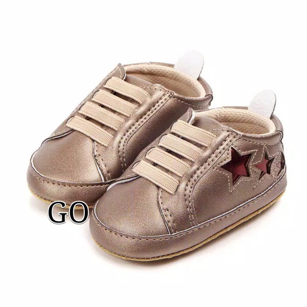 gos 2004 STAR OBEY Sepatu Anak Laki Sepatu Bayi Prewalker Shoes 0-18 bulan Import