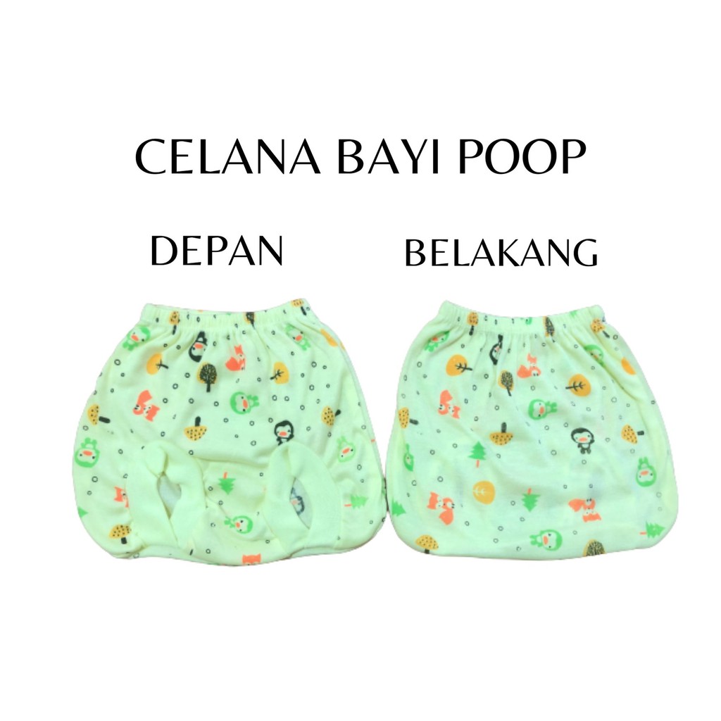 CELANA BAYI POOP MOTIF PORORO TERMURAH DAN TERLARIS