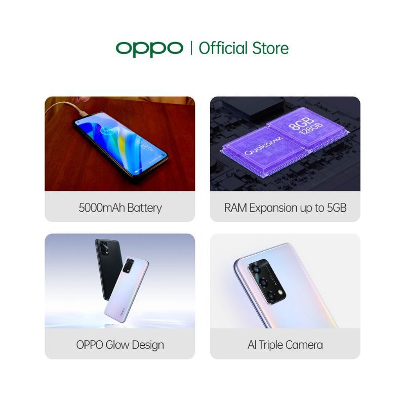 Oppo A95 Ram 8/128GB Garansi Resmi Oppo Ori 100%