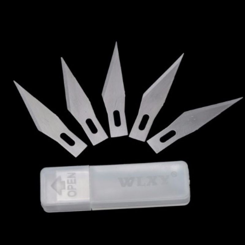 

Refil atau Isi Ulang pisau pen Cutter 5pcs