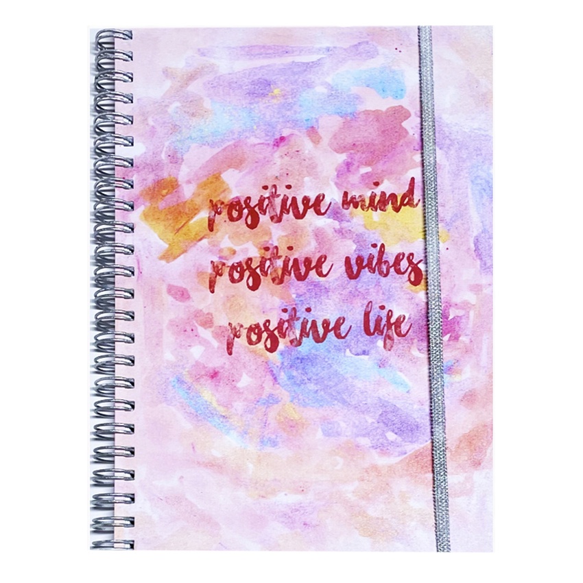 

A5 Positive Mind, Positive Vibes, Positive Life Notebook