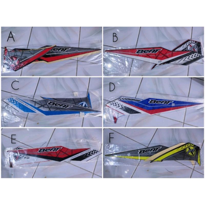 Striping Honda Beat New Esp - Stiker Honda Beat New ESP - Striping Honda Beat Fi New