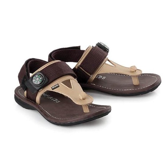 sandal anak laki laki - sandal kulit anak laki laki - sandal  tali anak cowo - sandal santai anak