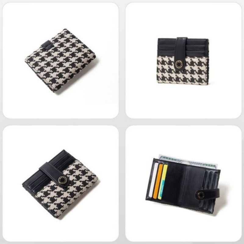 FENTY WALLET JIMS HONEY ORI DOMPET PENDEK LIPAT WANITA CEWE IMPOR FASHION KOREA TEMPAT KARTU TIPIS