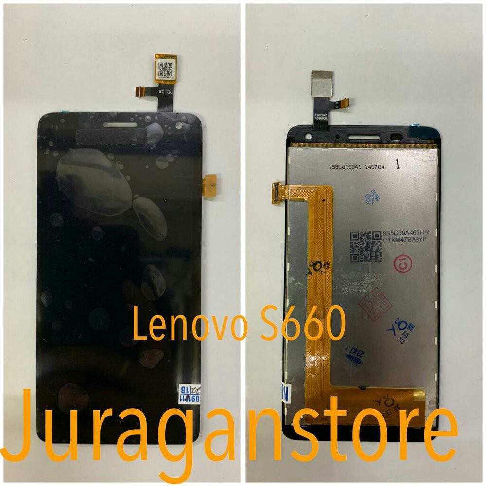 LCD TOUCHSCREEN LENOVO S660 COMPLETE ORIGINAL