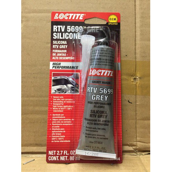 LOCTITE 5699 SILICONE RTV GREY LOCTITE GREY RTV LEM GASKET