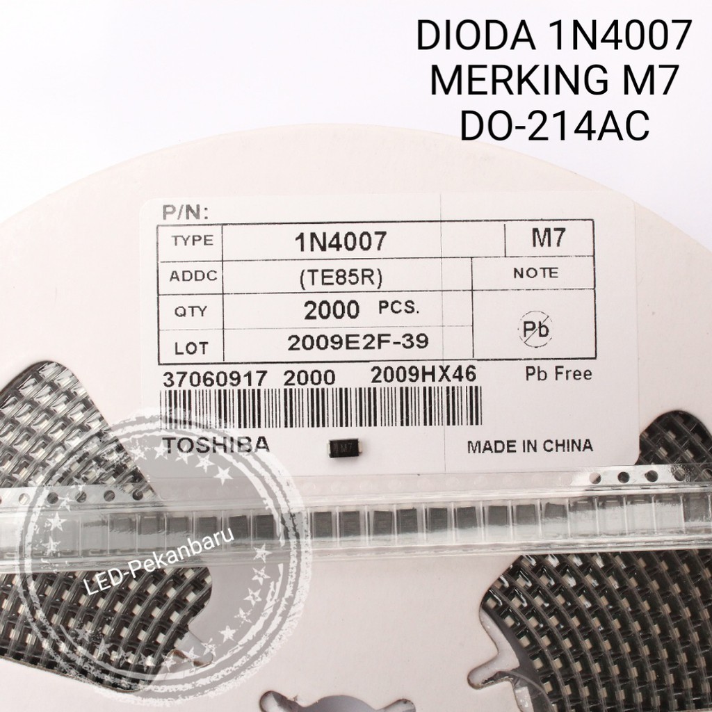 DIODA LL4007 M7 1N4007 IN4007 SMD DO214 1A 1000V