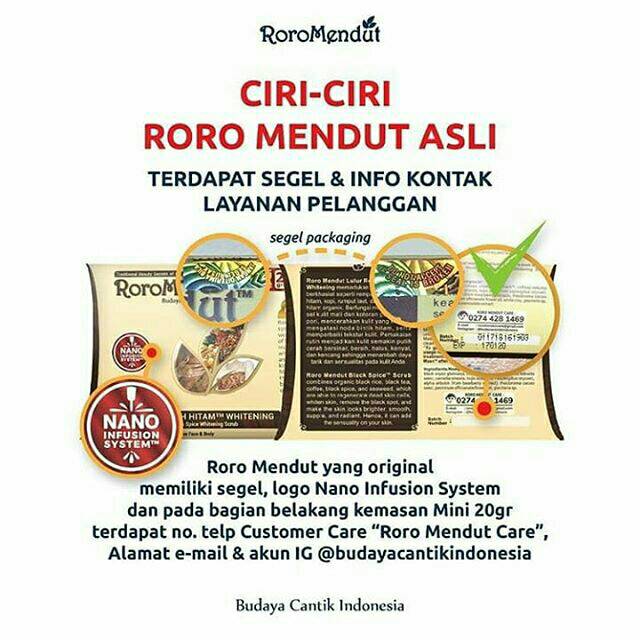 CIRI-CIRI ROROMENDUT ASLI