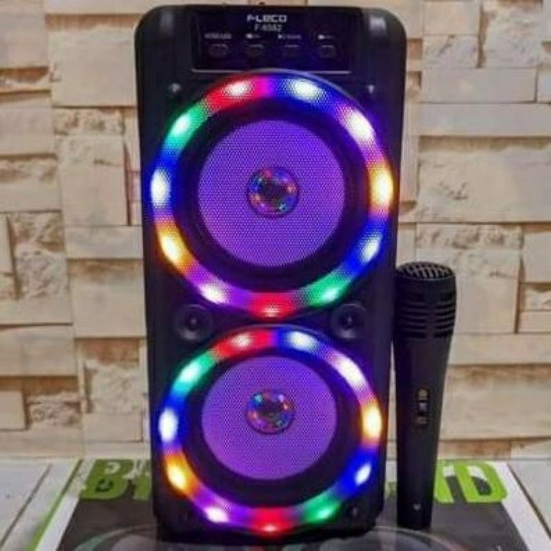 Speaker bluetooth Fleco F-6582 speaker karaoke bonus micc