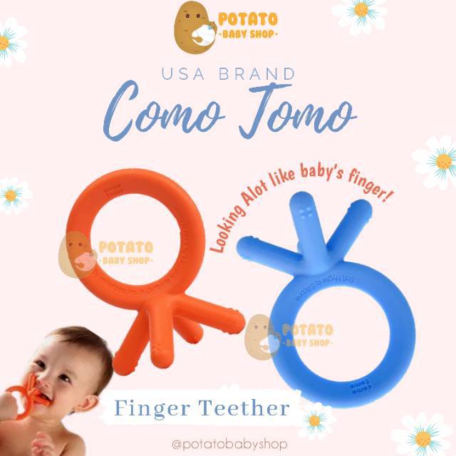 Comotomo - Finger Teether como tomo