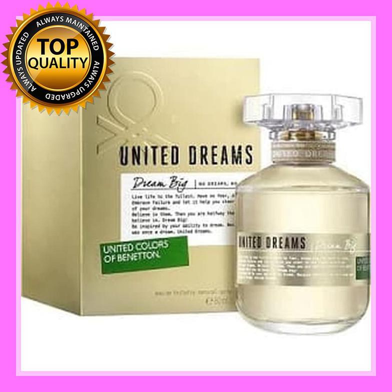 Produk Unggul Benetton United Dream Big for Women EDT 100ml DISKON