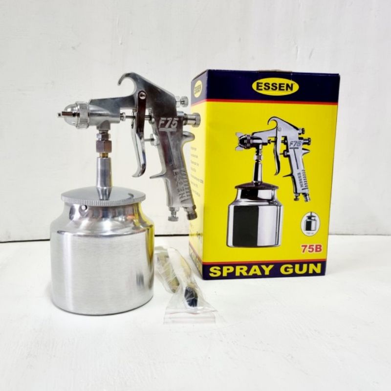 Spray gun f75 ESSEN | Spray gun tabung bawah tekanan tinggi