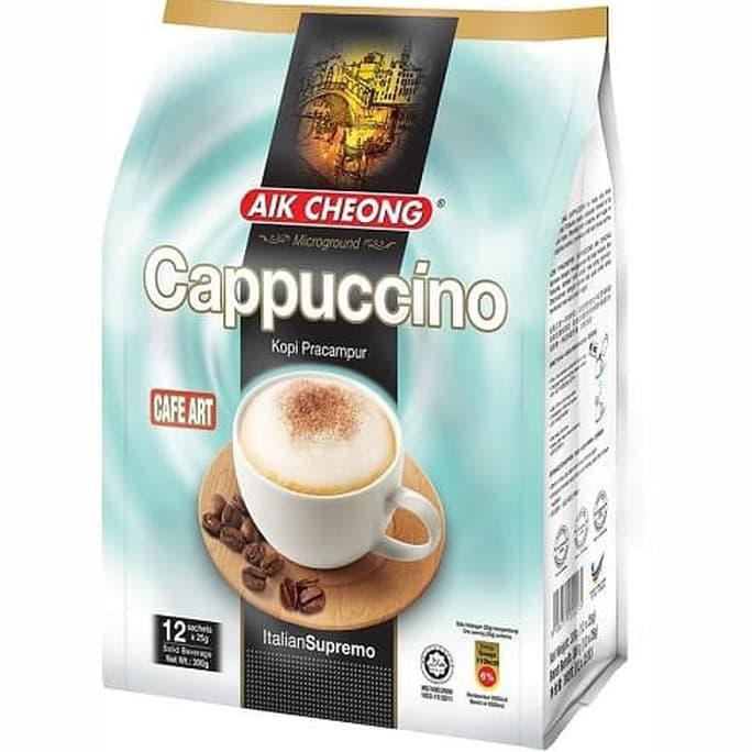 

Kopi Aik Cheong Cappuccino /Microground Coffee Capucino Cappucino 300g