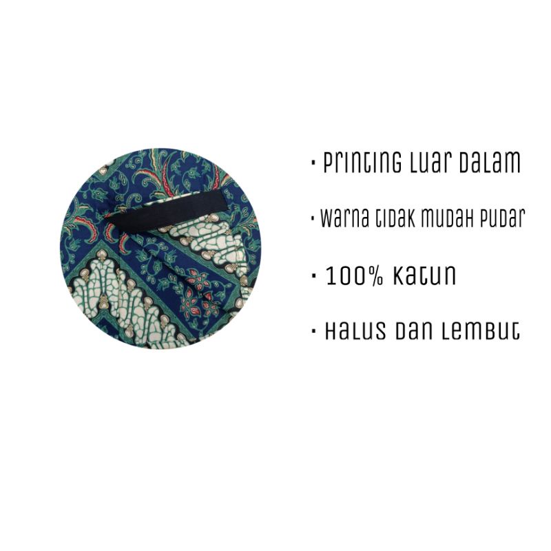 (GANBARU) BATIK MIPAKA LENGAN PENDEK | KEMEJA BATIK PRIA SLIM FIT KATUN PREMIUM