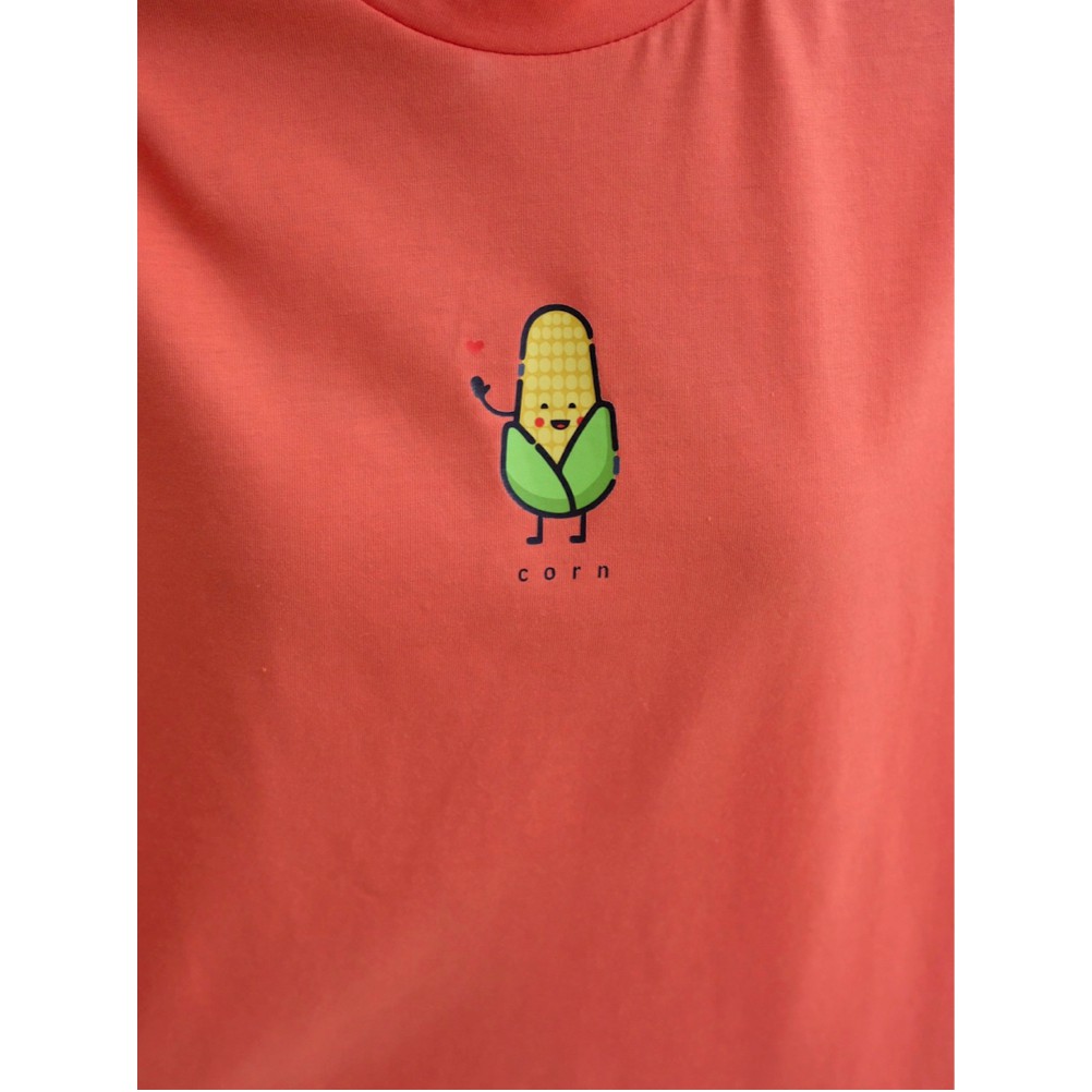 Kadaka T-0327 Tshirt Kaos Vegetables Cute