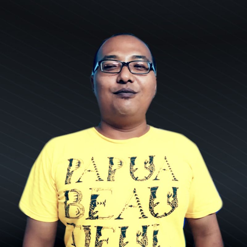 Ganti background foto