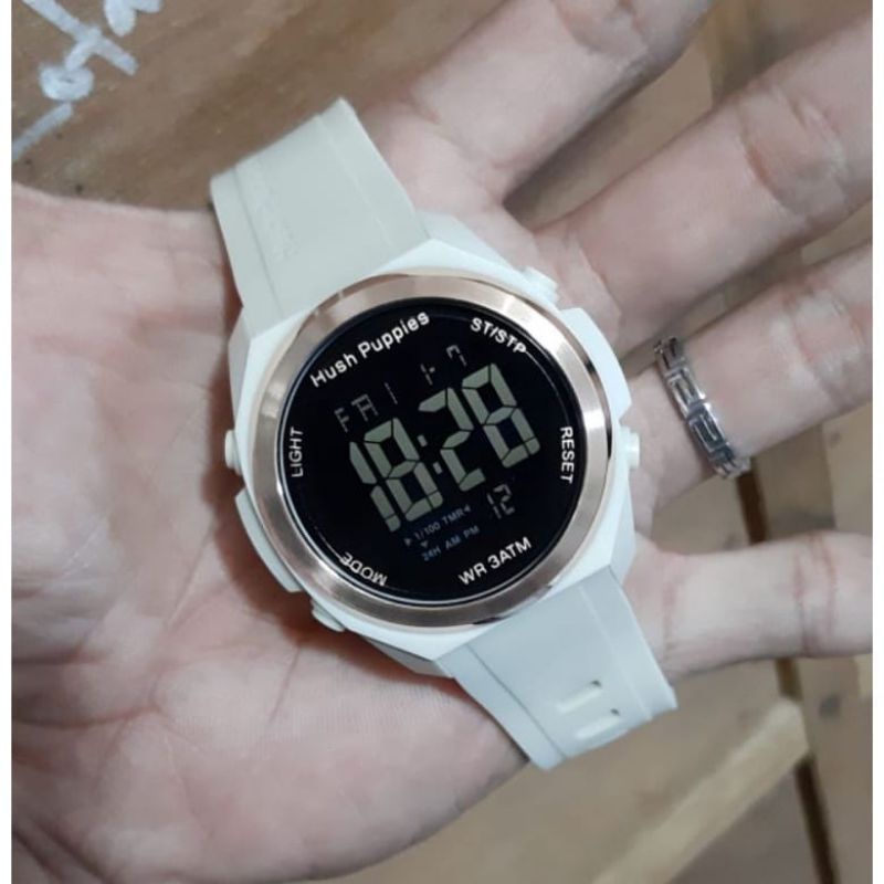 JAM TANGAN HUSH PUPPIES RUBBER TERLARIS JAM TANGAN DIGITAL TAHAN AIR