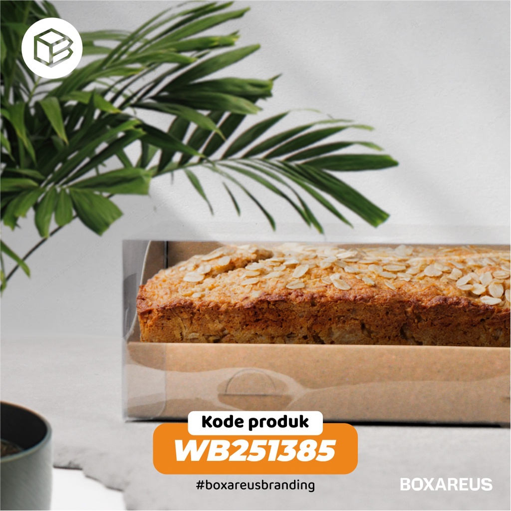 Cake Box Mika Dus Kue Kemasan Roti Packaging | WB251385 (10 pcs)