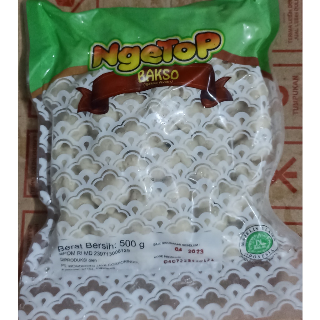 

Bakso Ngetop 500gram