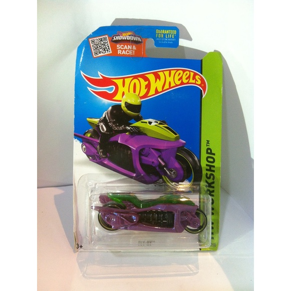 Hot Wheels. 2015 HW Workshop Thrill Racers Series - 187. Fly-By by MATTEL 2015