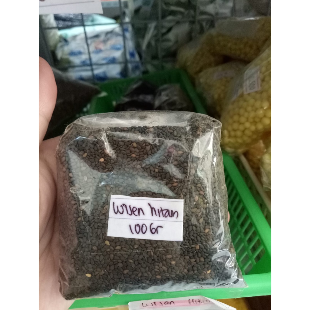 

Biji Wijen hitam 100gr mentah