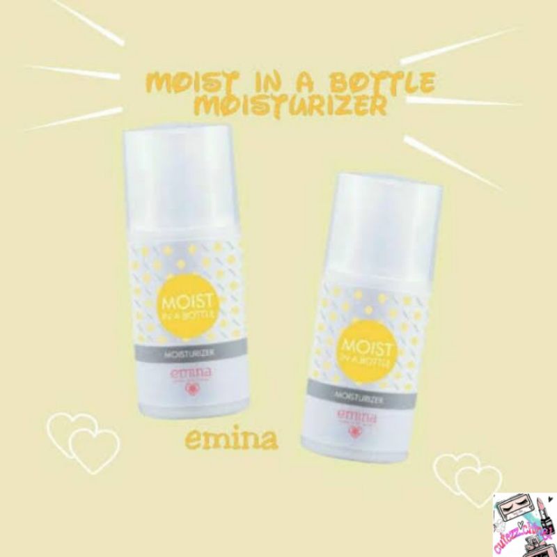 ☃Cutezz_Ching1☃Emina Moist In A Bottle Moisturizer 50ml