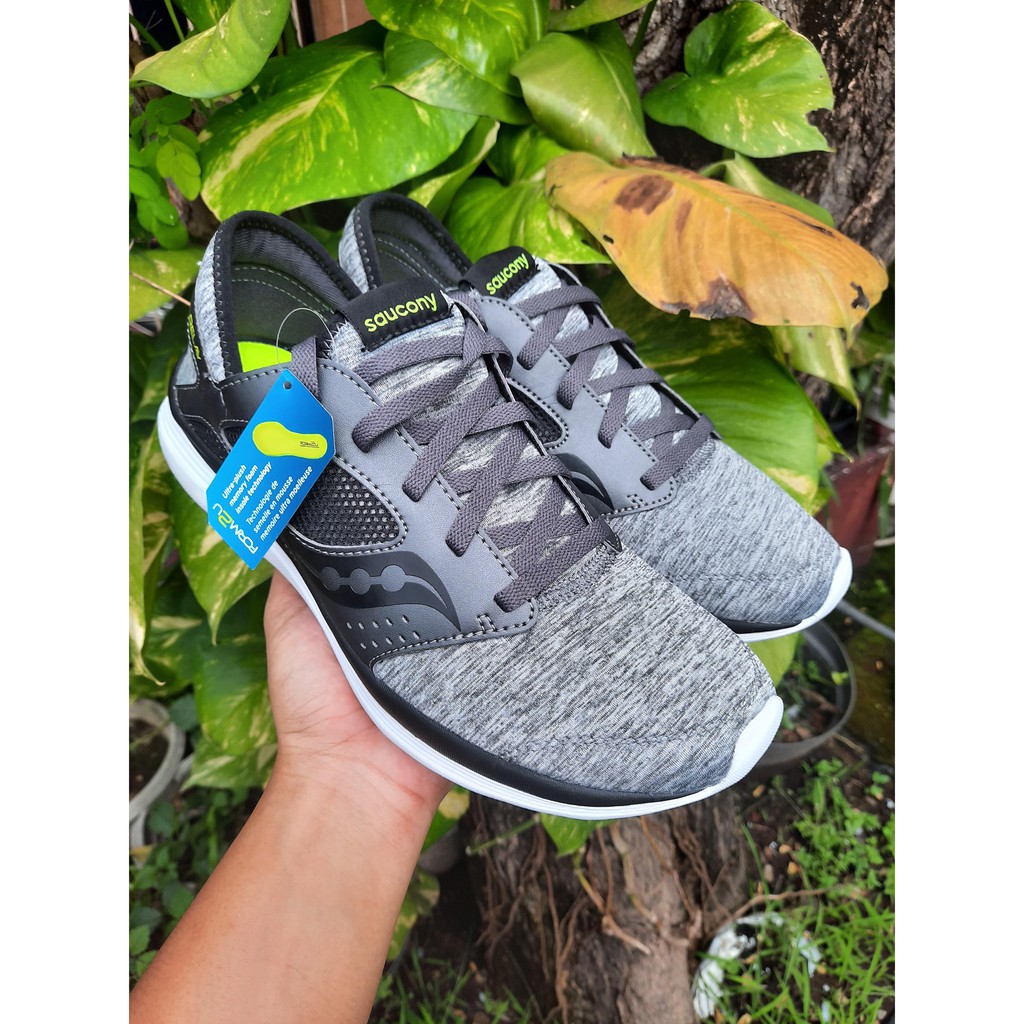 Sepatu Saucony Kineta Relay Heather Black Original Murah