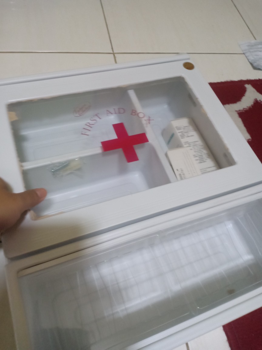 Maspion Mc-22 Wall Cab First Aid Box Pppk Kotak Obat P3k Dinding Rumah