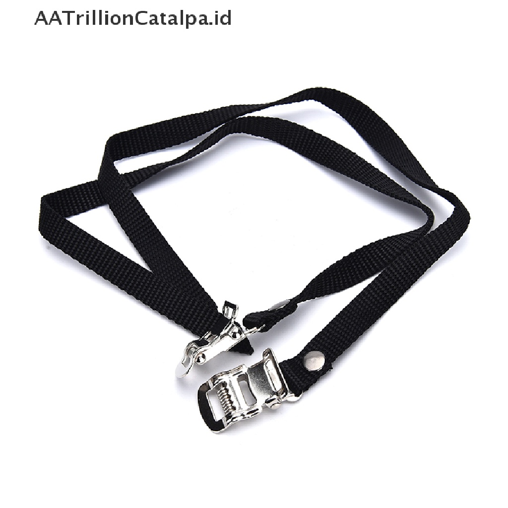 Aatrillioncatalpa Strap Pedal Sepeda Dengan Klip Pengikat