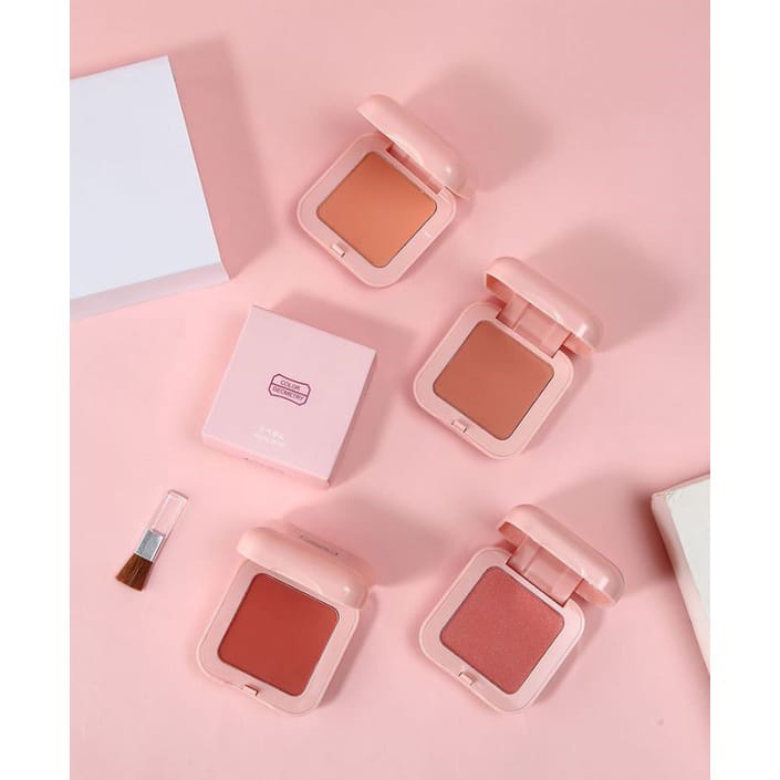 LAMEILA 3042 BLUSH ON / BLUSHER PALETTE  PERONA PIPI 6 WARNA CANTIK BLUSHER KOREA