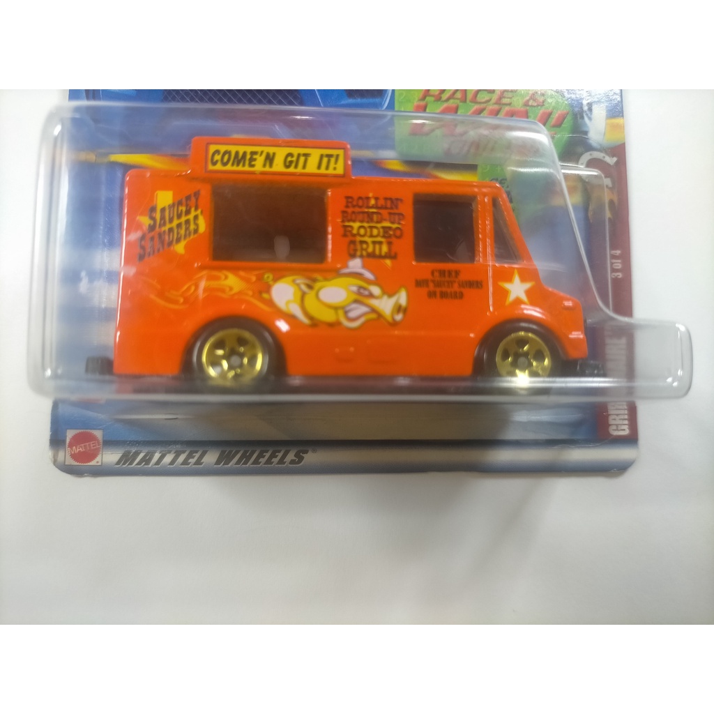 HOTWHEELS GRILLIONAIER BLUE CARD