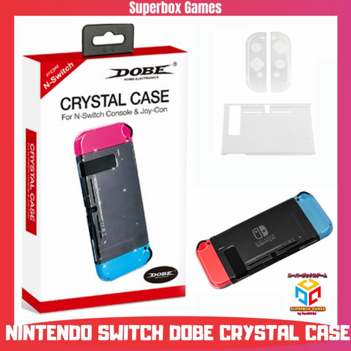 DOBE CRYSTAL CASE FOR NINTENDO SWITCH