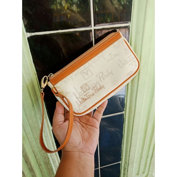 VALENTINO RUDY ORIGINAL POUCH,  DOMPET VALENTINO RUDY,  PRELOVED VALENTINO RUDY, PRELOVED DOMPET KUL