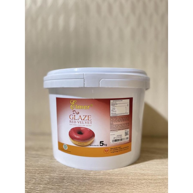 

Elmer Dip Glaze Red Velvet 500gr TERLARIS TERPERCAYA ORIGINAL