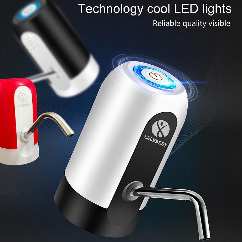 『PROMO HARI INI』 Lelebest Hydro Pompa Galon Elektrik Dispenser Air Minum Gallon 