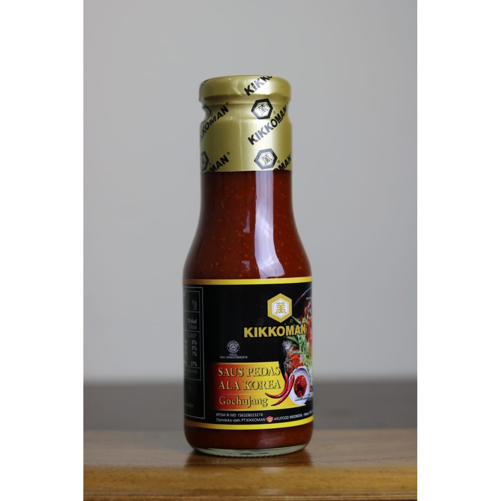 SAUS PEDAS ALA KOREA KIKKOMAN GOCHUJANG SAUCE 300GR HALAL