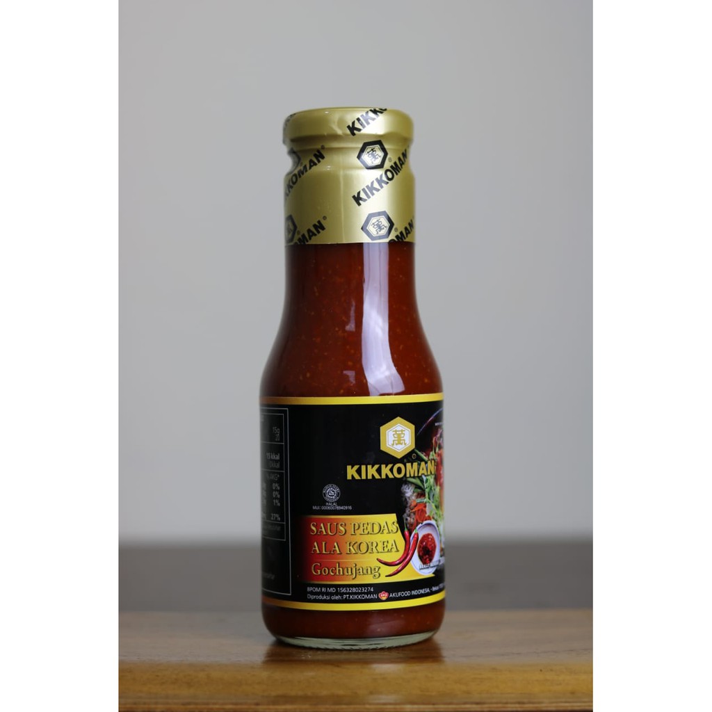 SAUS PEDAS ALA KOREA KIKKOMAN GOCHUJANG SAUCE 300GR HALAL