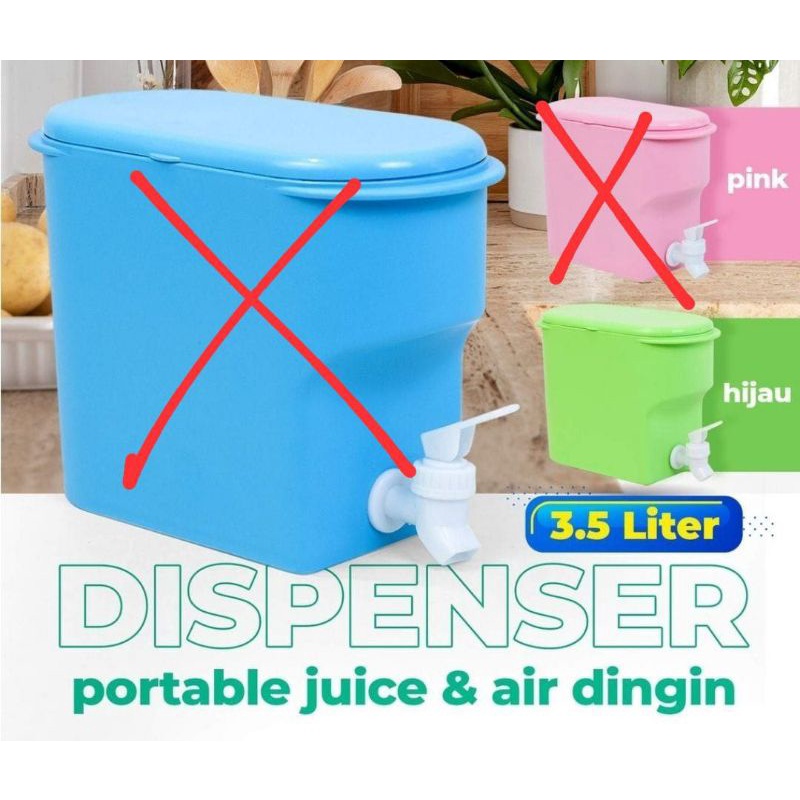 dispenser kulkas warna