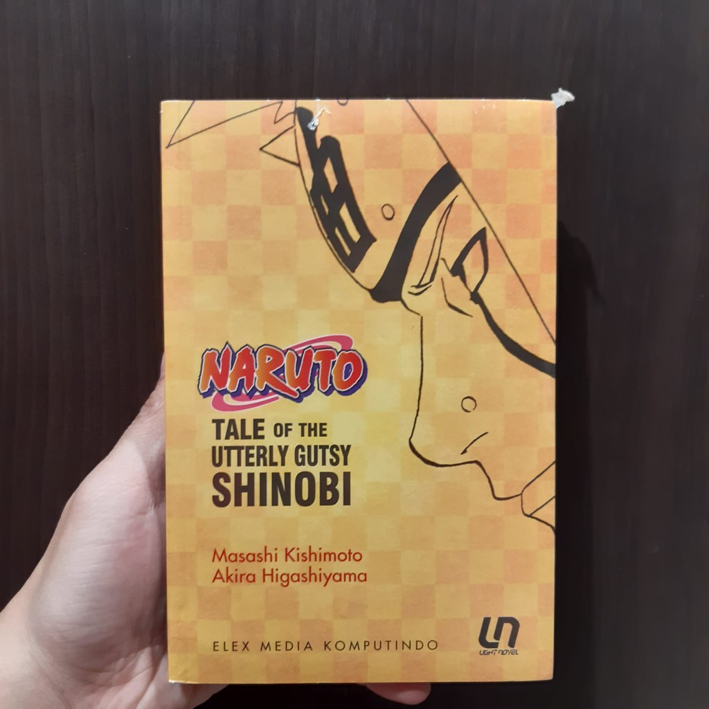 Tale Of The Utterly Gutsy Shinobi Jual AZ - Light Novel Naruto: Tale of the Utterly Gutsy Shinobi
