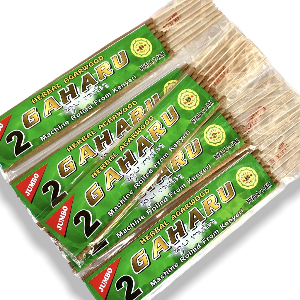 Dupa Jumbo 2 jam Gaharu Herbal 8 Stick 28 cm Abu Dingin