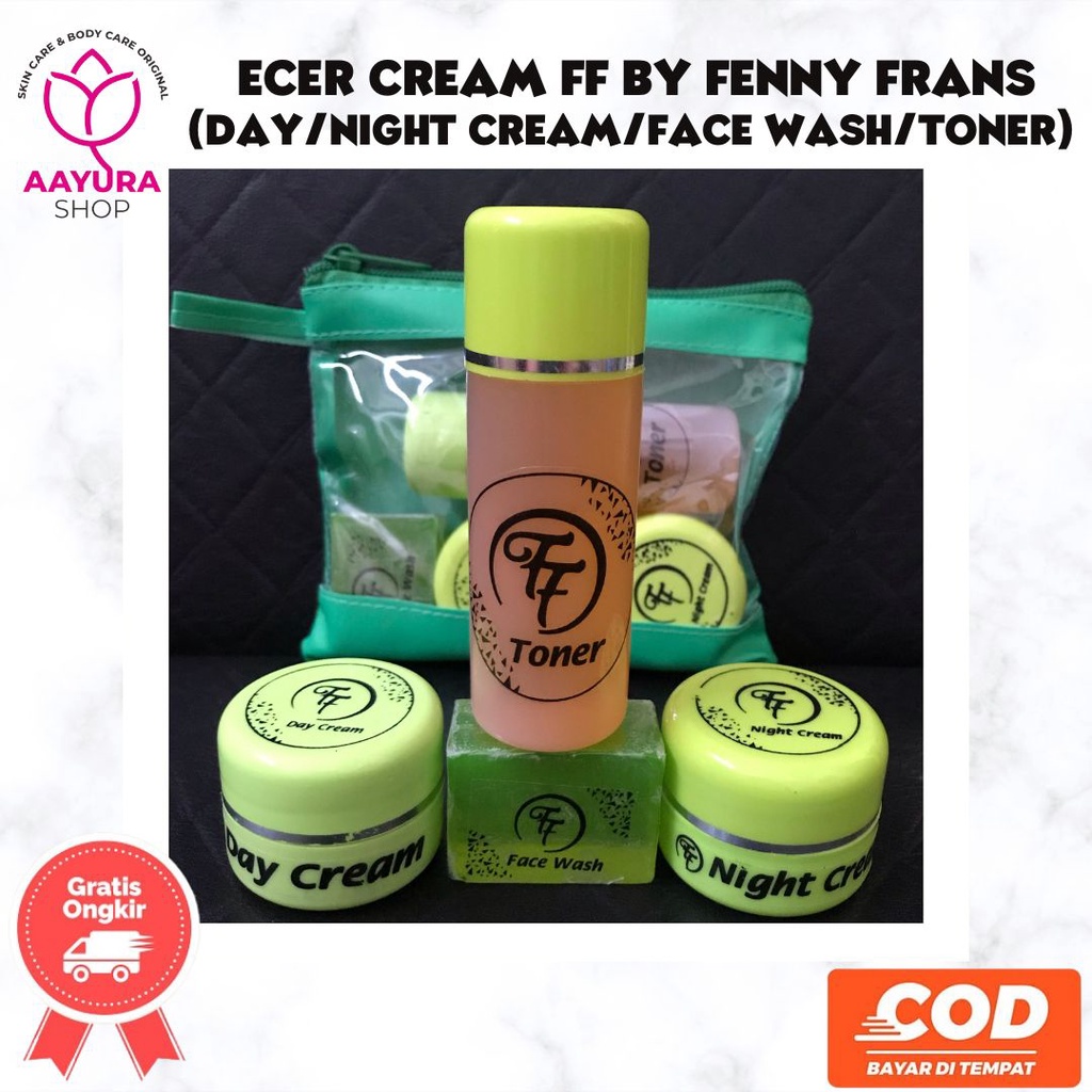 CREAM FF ECER/DAY CREAM(CREAM SIANG)/NIGHT CREAM(CREAM MALAM)/TONER/FACIAL WASH(SABUN)