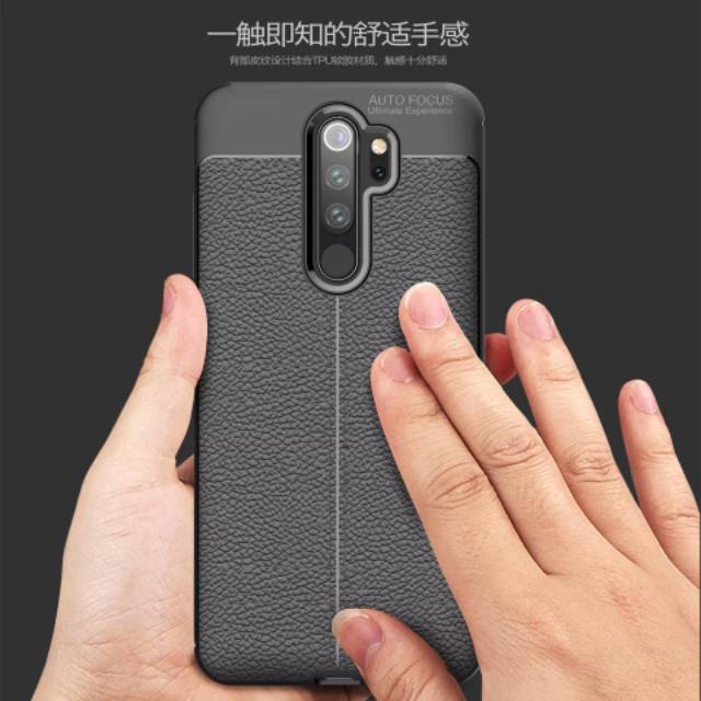 AUOTO FOCUS LEATHER REDMI NOTE 8 CASE - SOFTCASE XIAOMI REDMI NOTE 8 CASING CASE PREMIUM