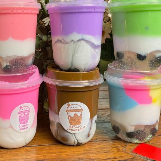 ♦ PROMO Boba Slime Potatos | Potatos_Slime2 200ml dan 380ml ♝