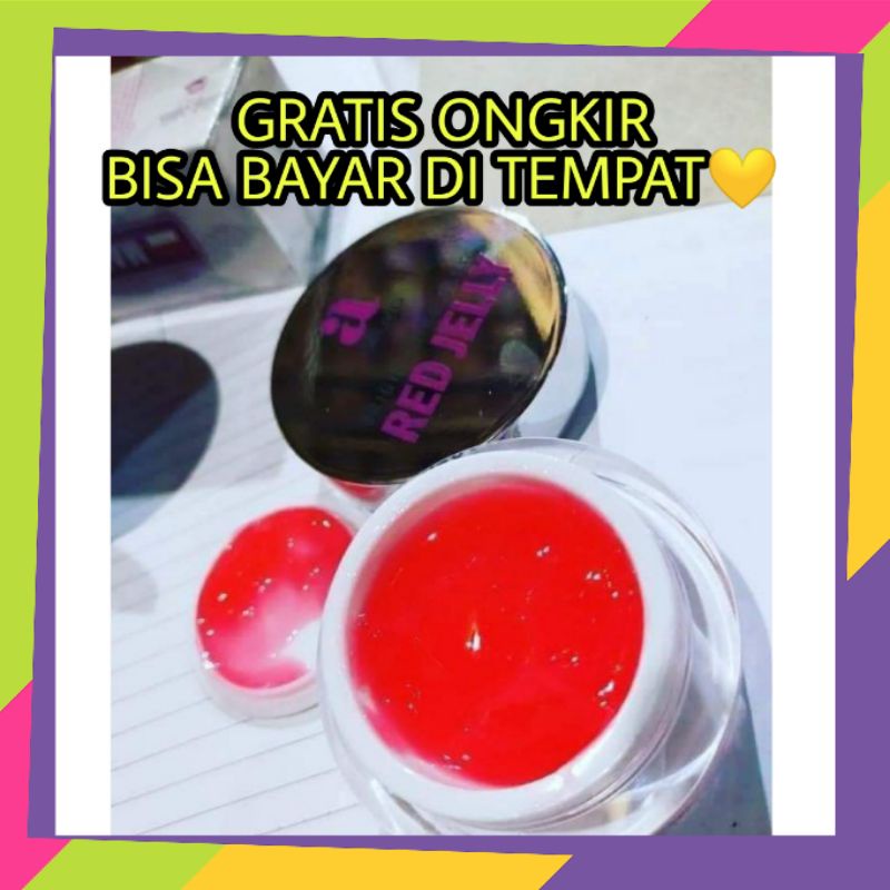 [ORIGINAL] RED JELLY ALLUVIA-KRIM MALAM ALLUVIA-PELEMBAB ALLUVIA