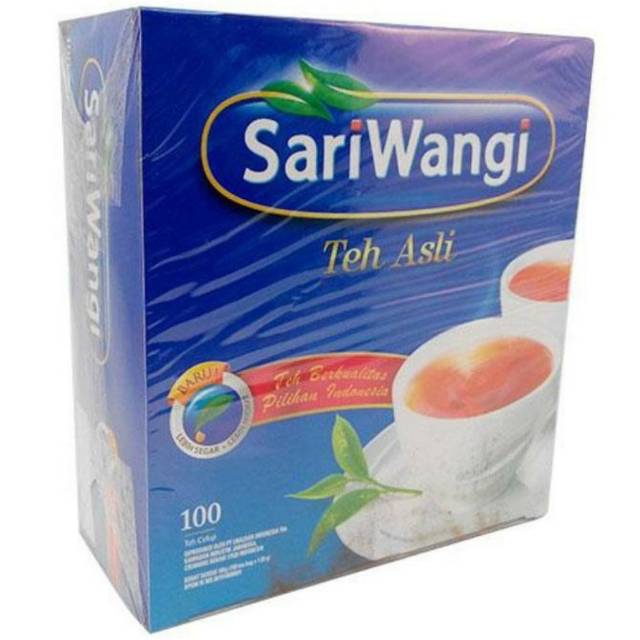 

Sariwangi teh asli teh celup teh sari wangi ( 100 pcs ) 200gr.