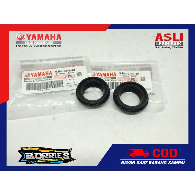 Sil seal dust tutup debu as shock depan jupiter mx 135 mx king vega r new zr rr lexam 5lm-f3144-00