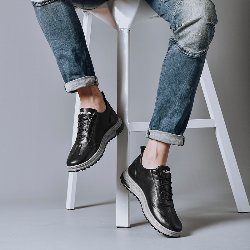 Toread Sepatu Kets Sneakers Pria Kulit Sintetis Sepatu Casual Santai IMPORT MC407